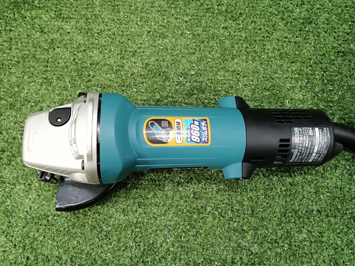 中古 makita マキタ 100mm ディスクグラインダー 最大出力960W 9533B_画像3