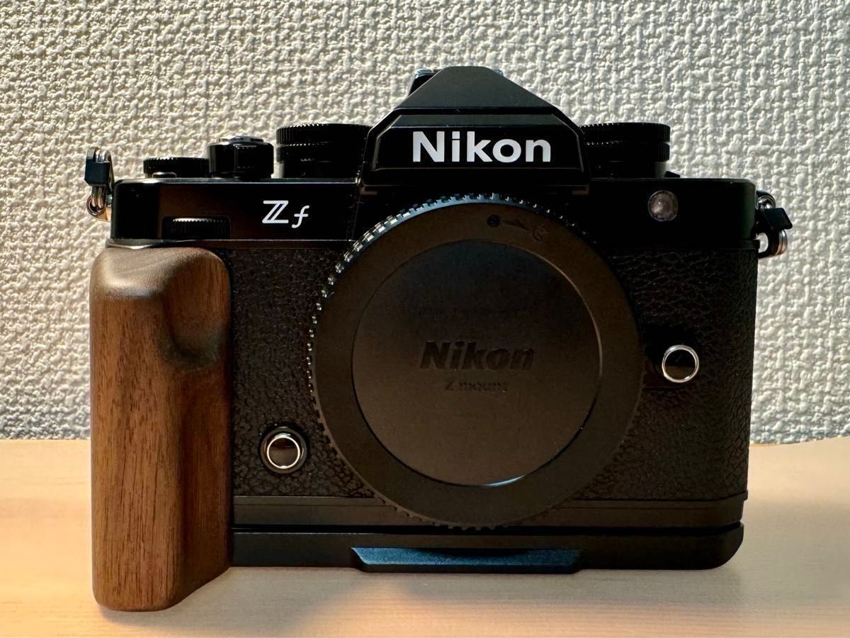 Nikon Zf ボディ ハンドグリップ(ウォールナット) + ホットシューカバー Smallrig EN-EL15C バッテリー