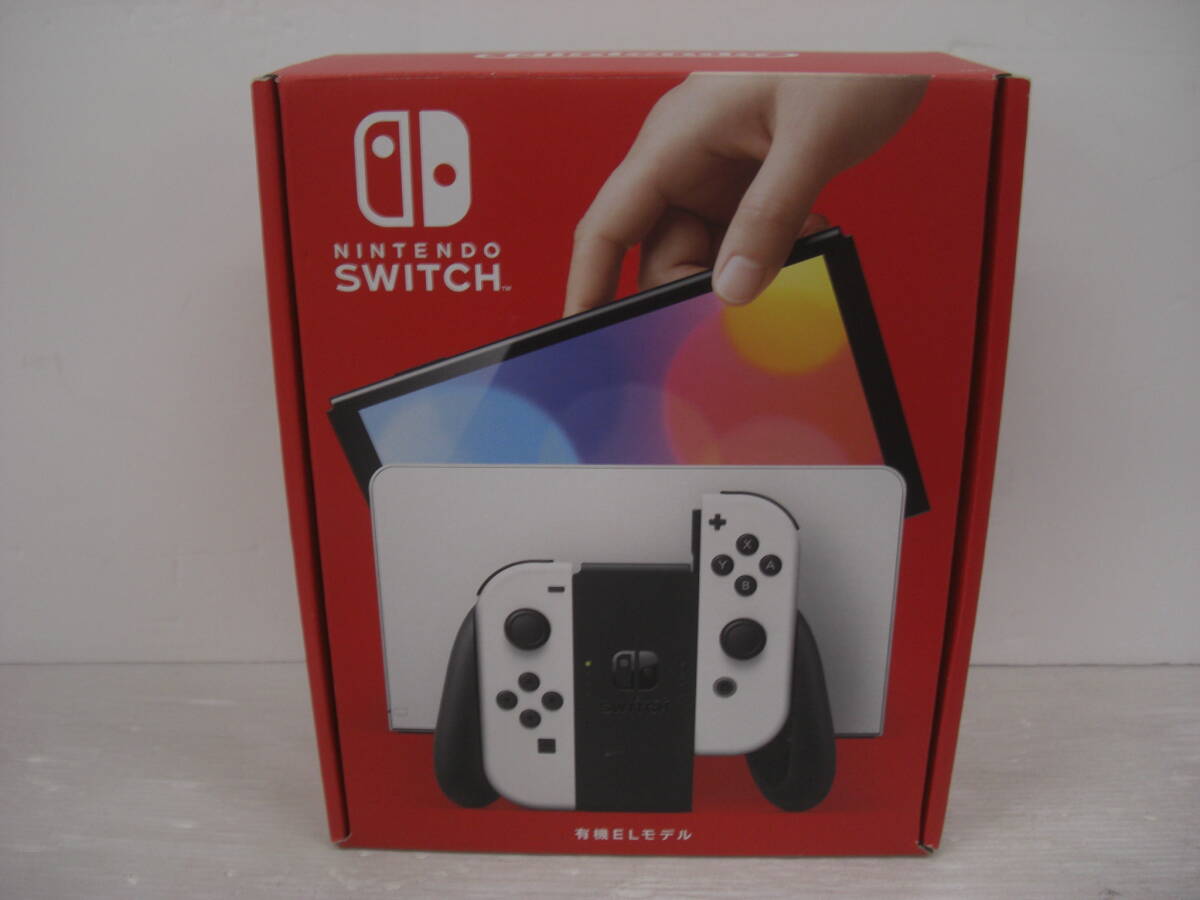 ◆◇Nintendo Switch/有機ELモデル/ホワイト/中古/タバコ臭有り　:ゲk2038-092ネ◇◆_画像2