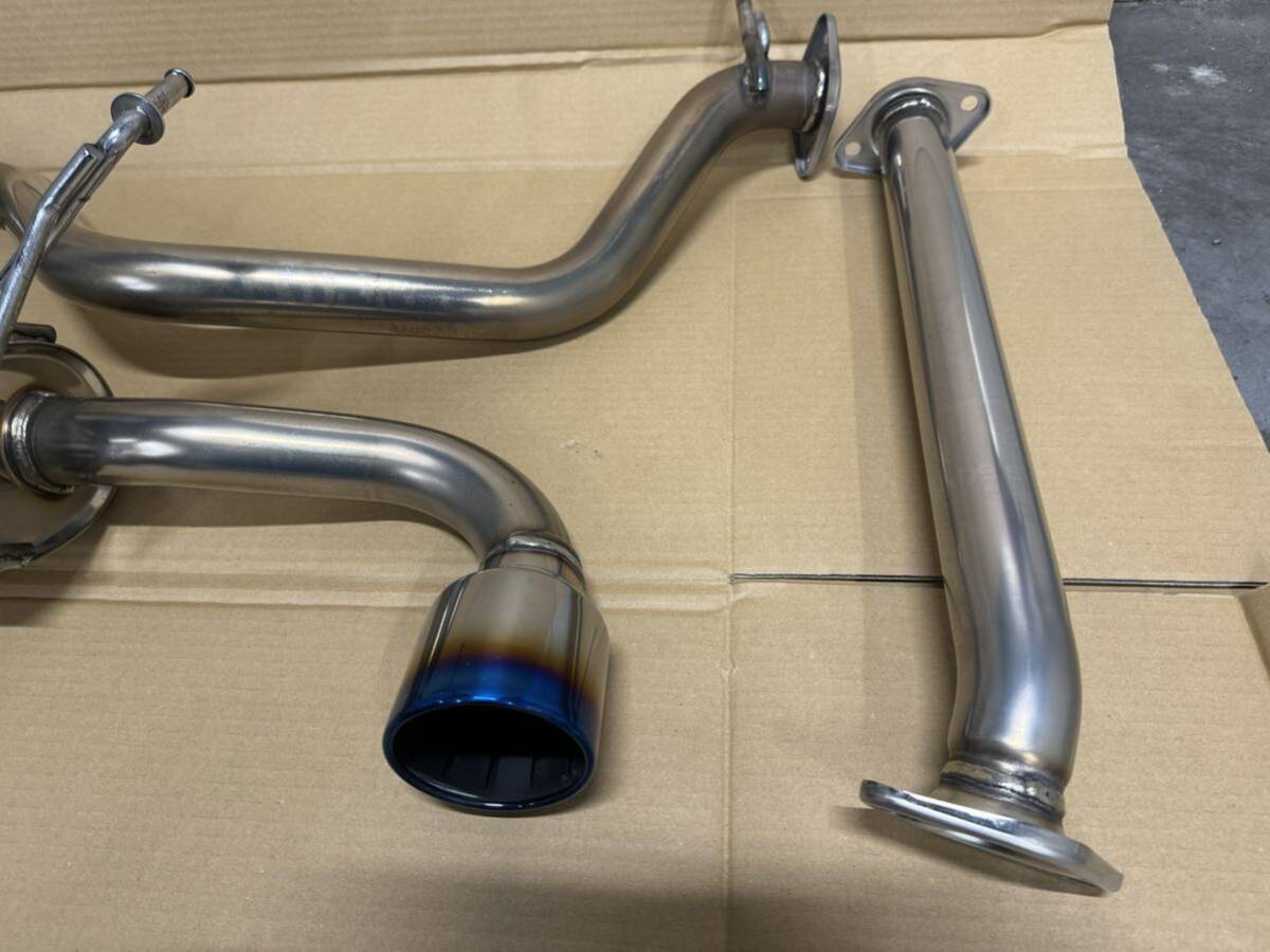 HKS スーパーターボマフラー エキゾースト マフラー スズキ JB64W ジムニー ステンレス JASMA 車検対応Super Turbo Muffler31029-AS004_画像7