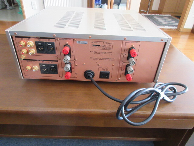 サンスイ　SANSUI　パワーアンプ　B-2103 MOS　動作品_画像3