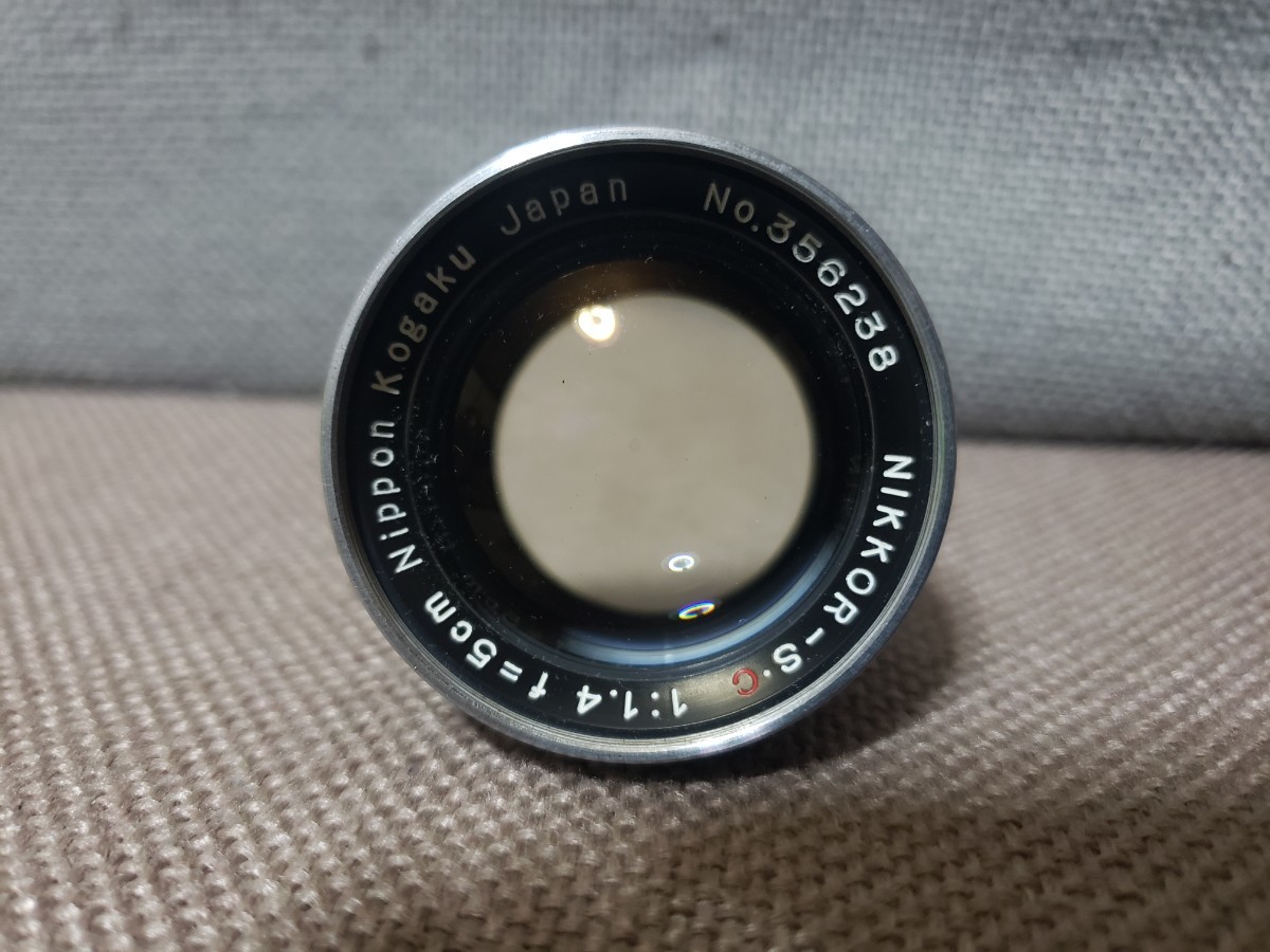 ニコン Nikon SP レンジファインダー Nikkor S.C 50mm f1.4 フィルムカメラ 621万台_画像7