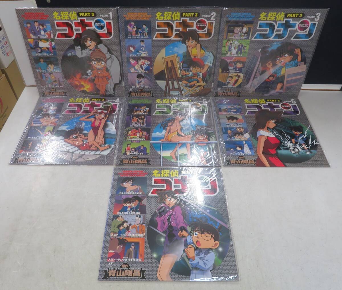 B00181322/[ anime ]*LDx7/ height mountain ...[ Detective Conan PART3 1~7 set ]