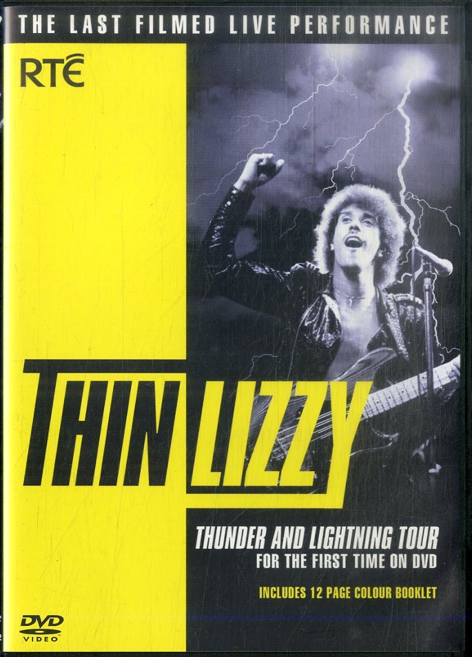 G00032443/【洋楽】DVD/シン・リジィ「Thunder And Lightning Tour」_画像1