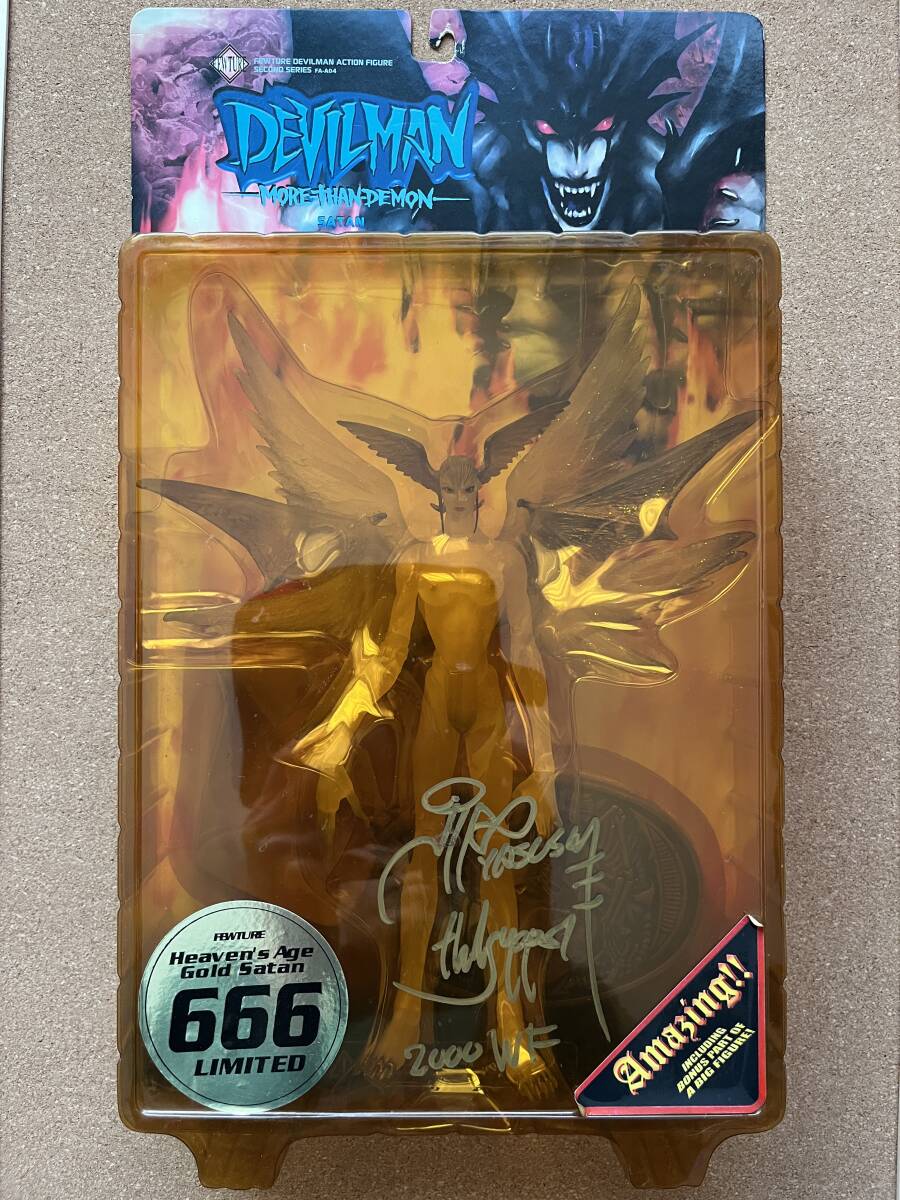 デビルマン　ヘブンズエイジゴールドサタン　666限定　　　未開封品　　訳あり_画像1