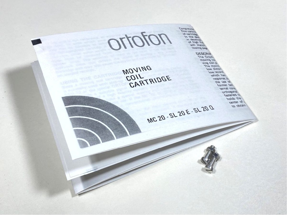 カートリッジ ortofon MC20 MC型 Audio Station_画像7