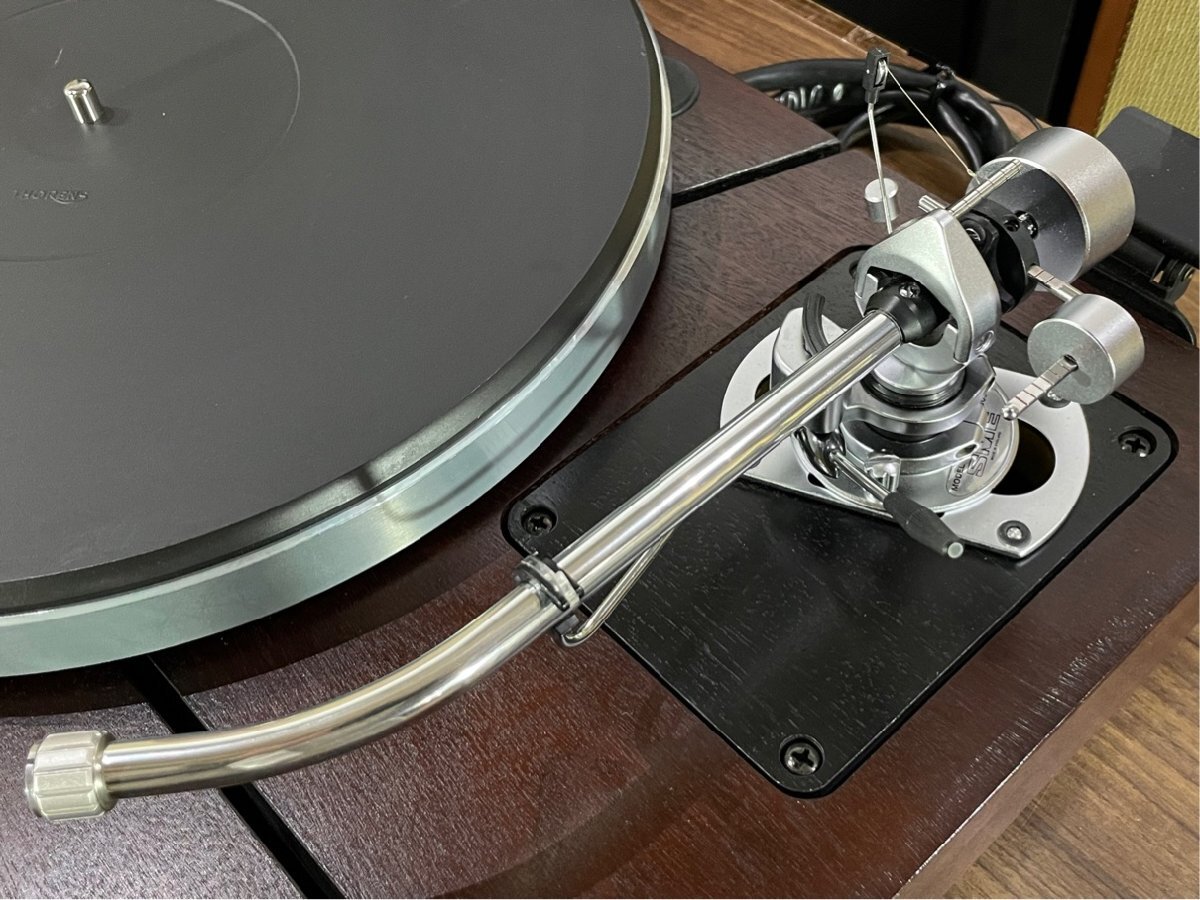 レコードプレーヤー THORENS TD321 MKII SME 3009 S2 improved 搭載 取説/新品ベルト付属 Audio Station_画像8