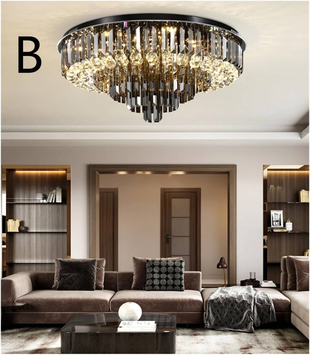 chandelier high class crystal chandelier present-day height furthermore . new lighting round hanging lamp living room .. indoor Home lighting equipment ( 80cm)