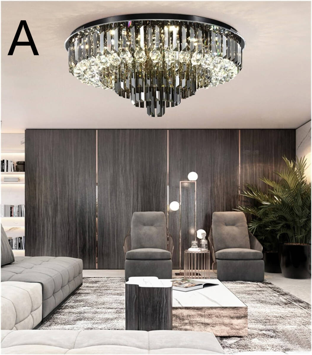  chandelier high class crystal chandelier present-day height furthermore . new lighting round hanging lamp living room .. indoor Home lighting equipment ( 80cm)