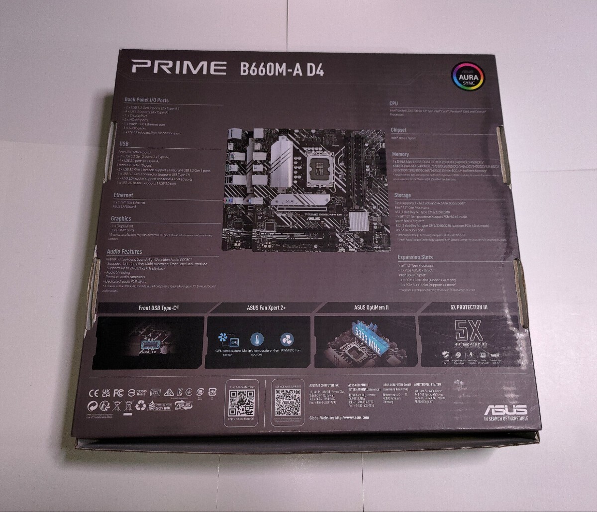 ASUS PRIME B660M-A D4 microATXマザーボード_画像9