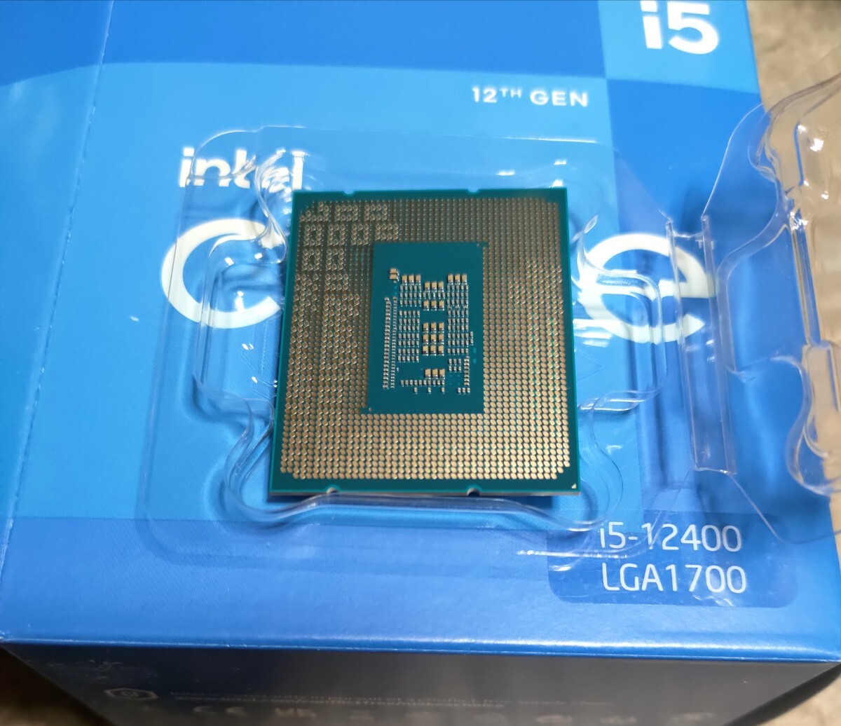 intel インテル CORE i5 12400 付属品有りの画像3