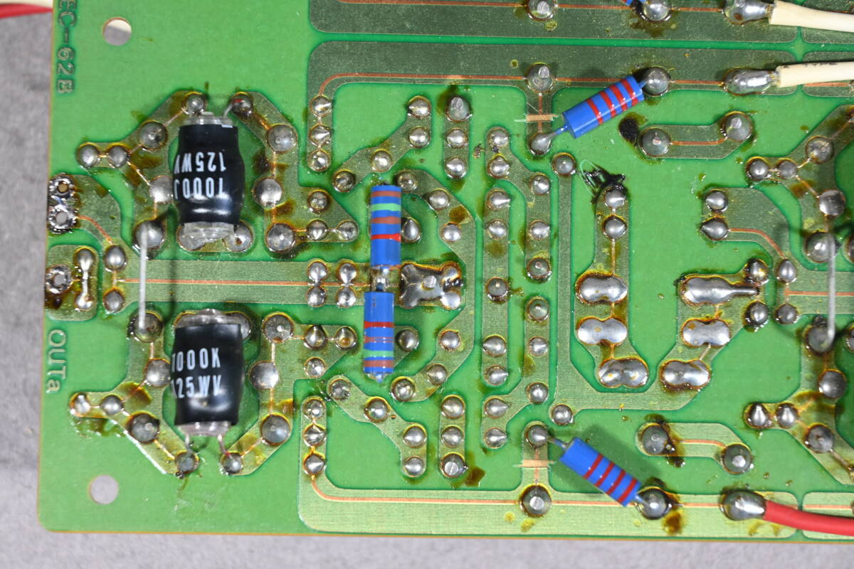 CR型 フォノイコライザー回路基板 （J-FET 2SK147/2SJ72、自作中古品）の画像8