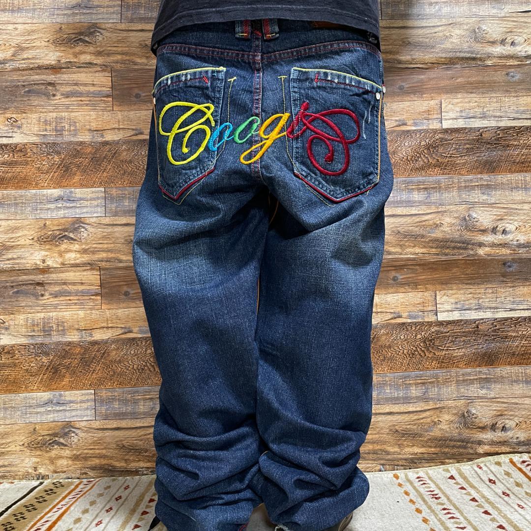 COOGI クージー デニム ジーンズ Gパン ジーパン 刺繍 b系 COOGI クージー デニム ジーンズ Gパン ジーパン 刺繍 b系