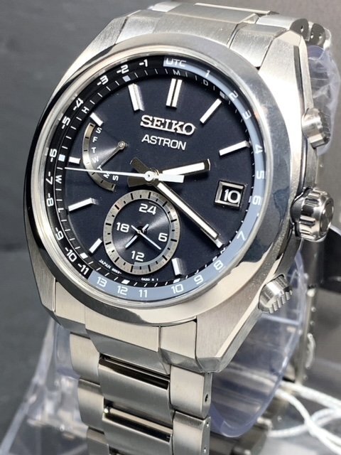 国内正規品 新品 SEIKO セイコー ASTRON アストロン 腕時計 チタン ソーラー 電波 ワールドタイム アナログ カレンダー メンズ SBXY015_画像2