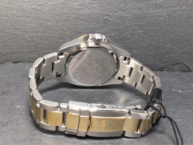 新品 TECHNOS テクノス 正規品 腕時計 シルバー ブルー ゴールド クロノグラフ オールステンレス アナログ腕時計 多機能腕時計 防水 メンズ_画像8
