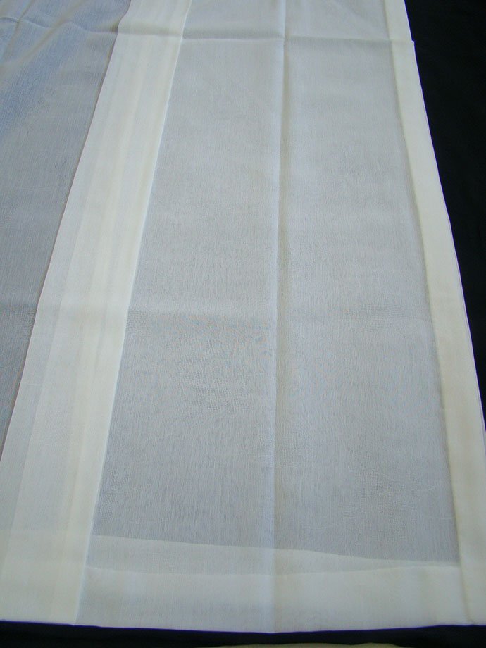  времена магазин лето предмет новый товар .68.2cm длинный размер Toray .. белый земля длинное нижнее кимоно рука ....160cm~165cm Js557