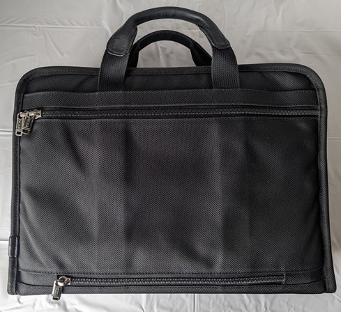 【送料込み】TUMI トゥミ ビジネスバッグ 2way 26114D4 A4 黒 ショルダーストラップあり ブラック BLACK キャリーバッグ　管理№ 6829