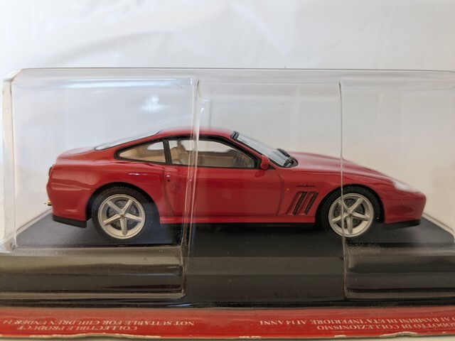 アシェット　FERRARI 575M MARANELLO　ミニカー　1/43　フェラーリ 575M マラネロ　フェラーリコレクション　中古　管理№6817_画像5