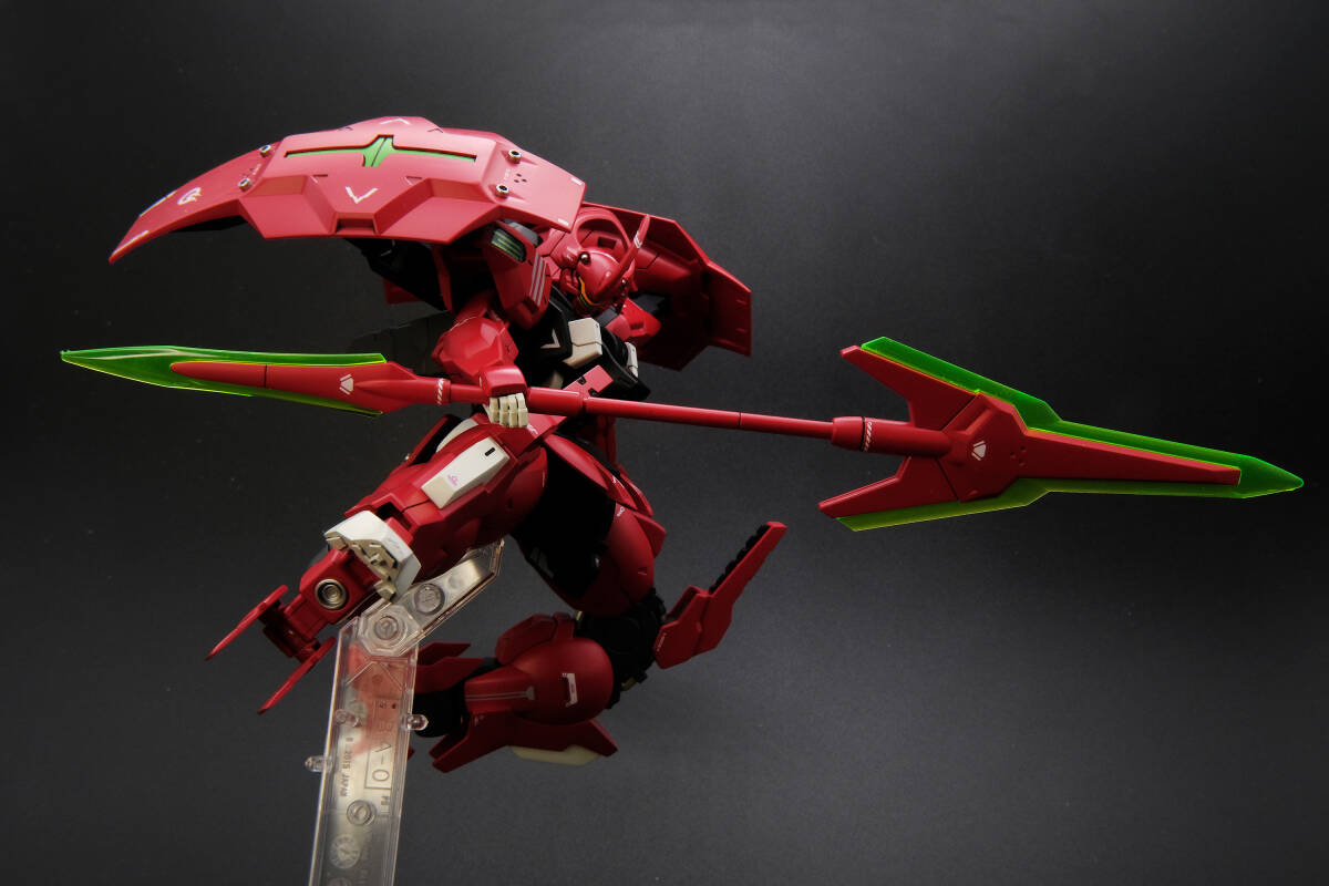 HG 1/144 水星の魔女 ダリルバルデ改修型（プレバン限定） 改修・塗装済み完成品_画像5