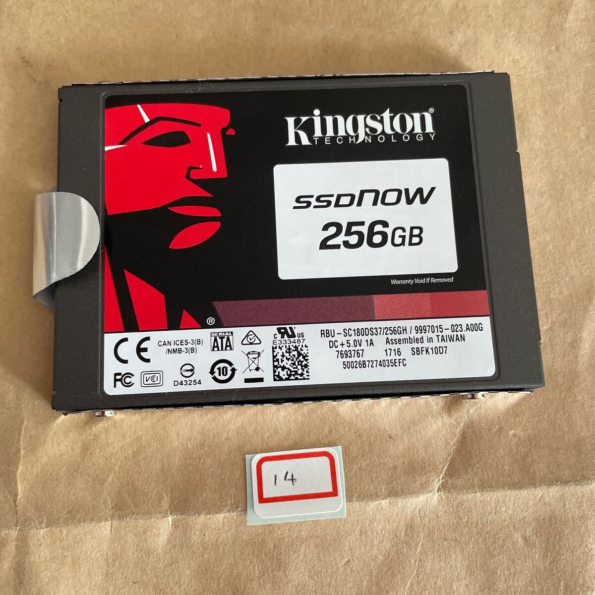 SSD 256GB#14# Kingston RBUSC18DS37256GH 256.0GB