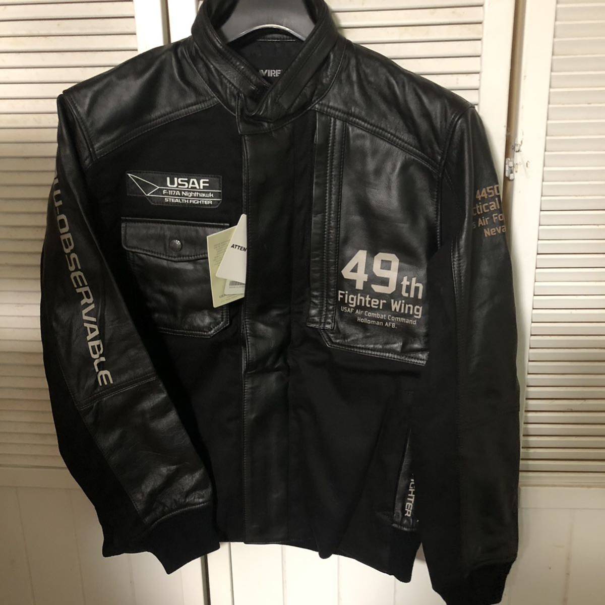  unused Avirex leather jacket 