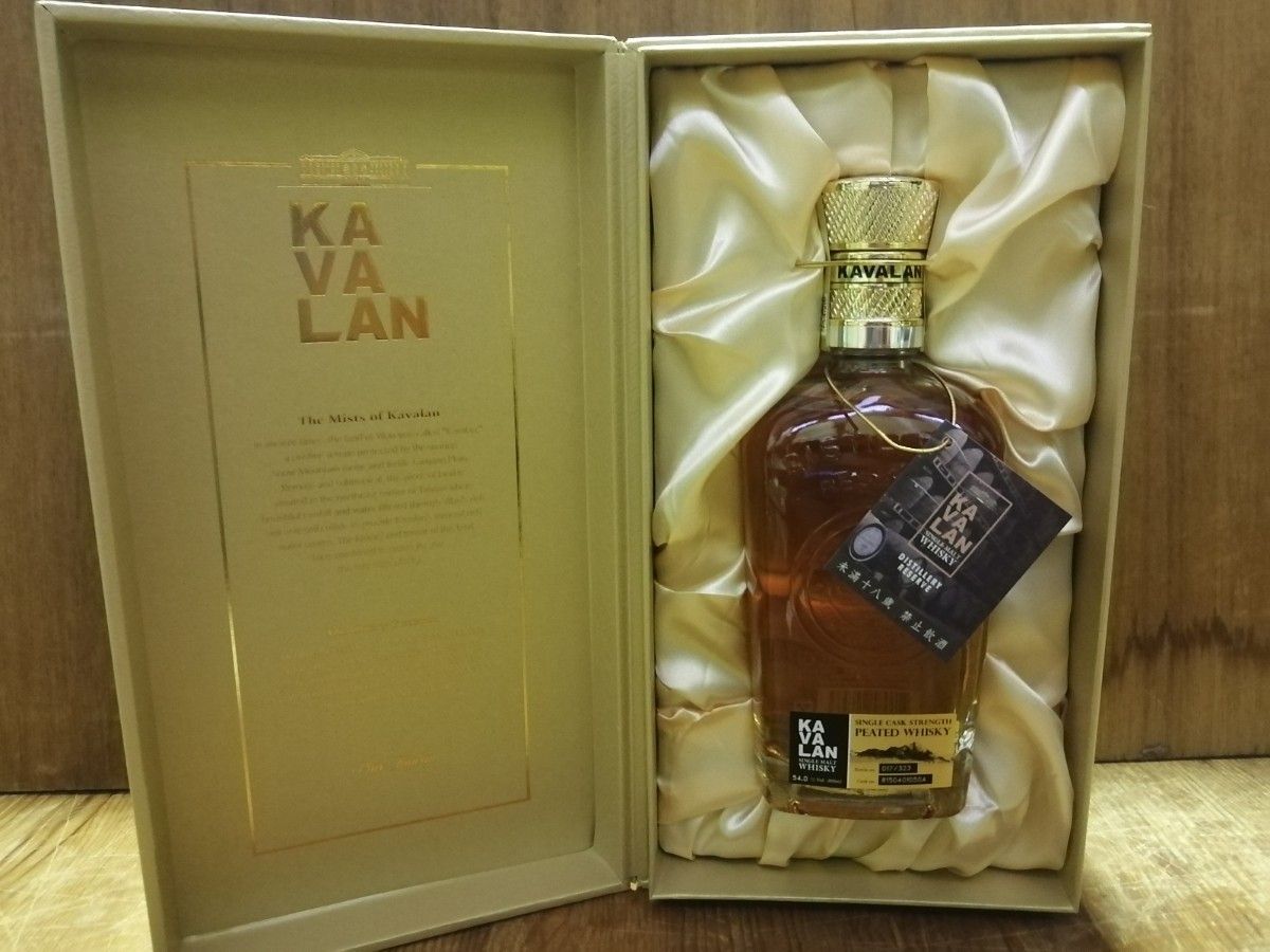 カバラン　蒸留所限定ボトル　ピーテッド　KAVALAN