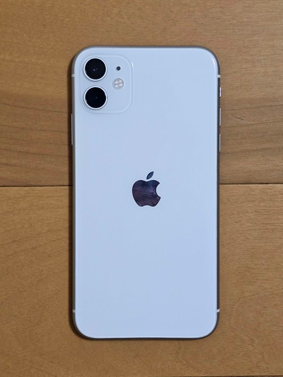 【画面割れ】iPhone 11 ホワイト　256GB SIMフリー