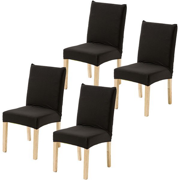 Крышка стула 4 штука крышка для стульев простые простые простые мыть