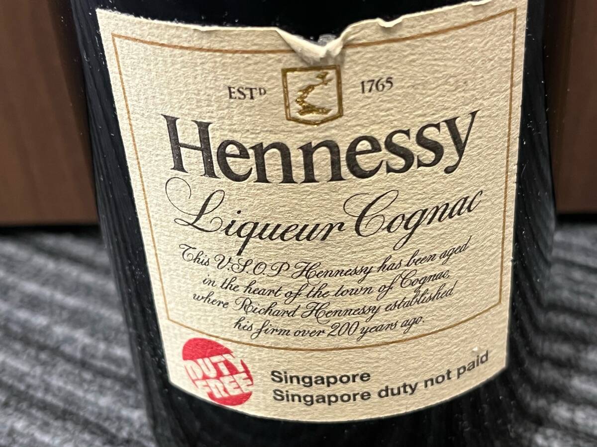 未開栓 Hennessy ヘネシー VSOP COGNAC コニャック 1000ml 1L ブランデー 爆安 99円スタート_画像4