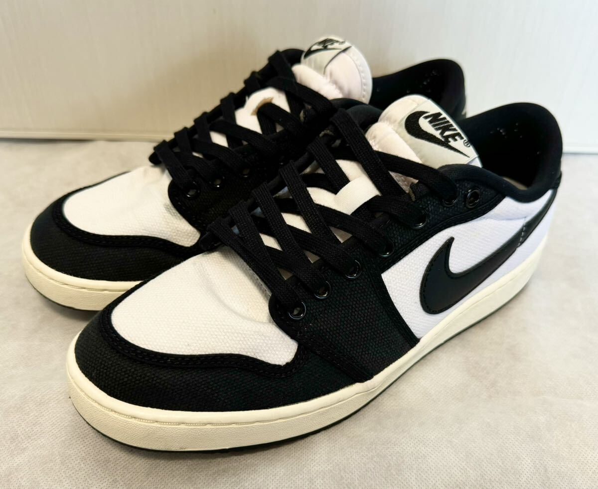 国内正規品 黒タグ ナイキ エアジョーダン 1 KO LOWブラック×ホワイト US8.0 26.0cm JORDAN 1 KO LOW BLACK×WHITE _画像1