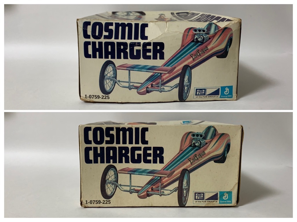 ☆1972年製 MPC【COSMIC CHARGER CARL CASPER’S FUEL DRAGSTER】MOPAR/HEMI/NHRA/クライスラー/モパー 1/25☆の画像6