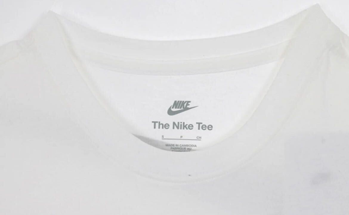 【新品 正規品】ナイキ NIKE SWOOSH Tシャツ 半袖 S カットソー 白 ホワイト ビックスウッシュ 送料全国一律230円_画像6