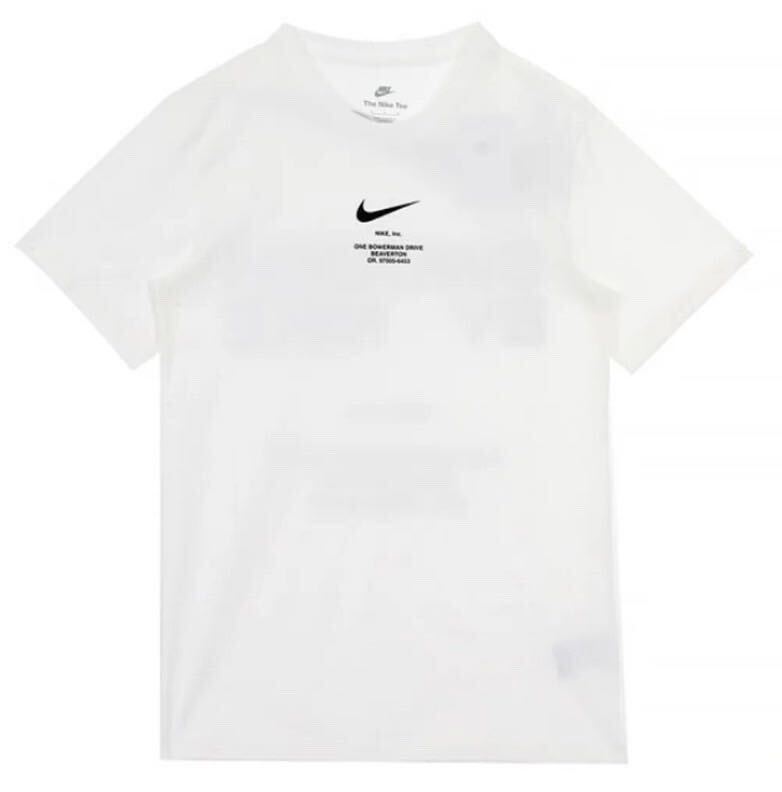 【新品 正規品】ナイキ NIKE SWOOSH Tシャツ 半袖 S カットソー 白 ホワイト ビックスウッシュ 送料全国一律230円_画像4