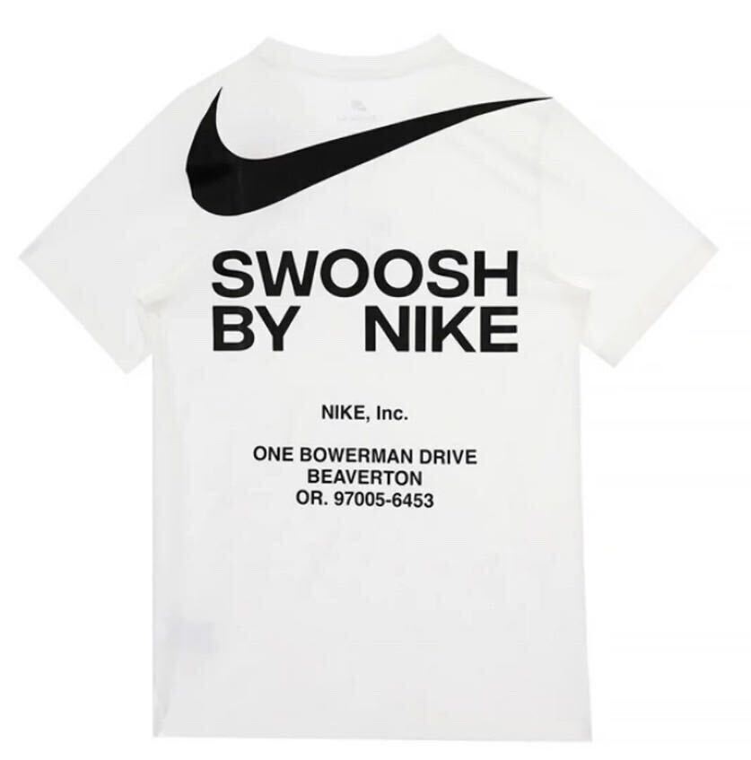 【新品 正規品】ナイキ NIKE SWOOSH Tシャツ 半袖 L カットソー 白 ホワイト ビックスウッシュ 送料全国一律230円の画像5