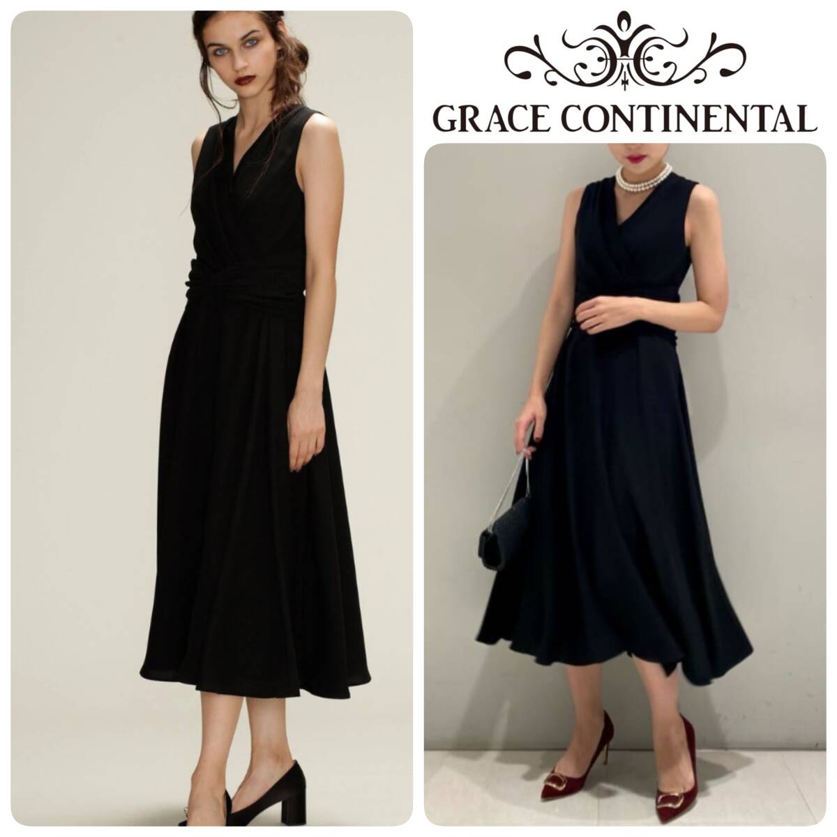 今季完売 定価36 300円 新品 GRACE CONTINENTAL グレース 今季完売 定価36 300円 新品 GRACE CONTINENTAL グレース