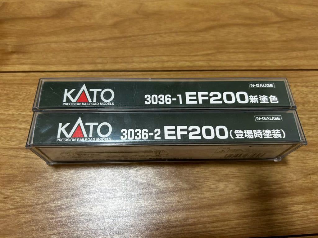 KATO EF200新塗装と登場時塗装セットNゲージ_画像2