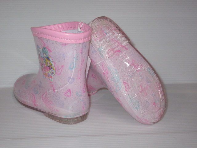 распродажа! 16.0cm.......... one da полный Precure 3813 розовый сапоги резина длина дождь обувь посещение детского сада ребенок Kids резиновые сапоги ботинки 