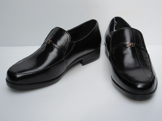 セール 25.5cm EXCEL CLUB EH267 黒 4E 日本製 シープ 羊革 紳士 靴 メンズ フォーマル お葬式 冠婚葬祭 ビジネス フォーマル シューズ_画像2