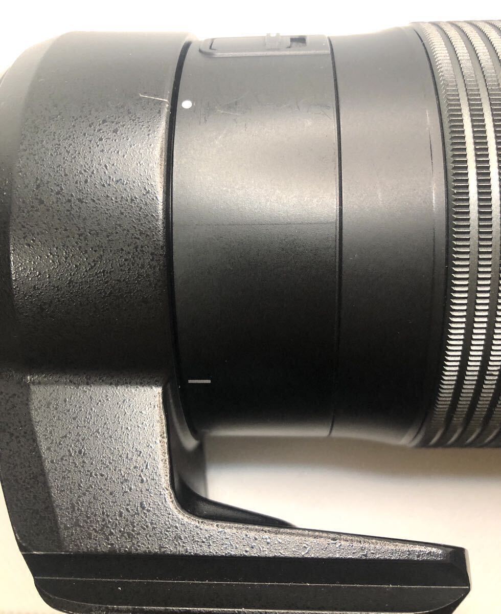 【美品】【送料無料】OLYMPUS カメラレンズ M.ZUIKO DIGITAL ED 100-400mm F5.0-6.3 IS _画像9