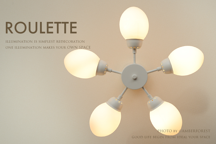 ペンダントランプ【ROULETTE】 待望の復活 超ロングセラーのデザイン照明