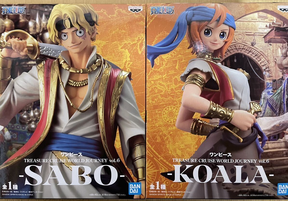 ワンピース ONE PIECE TREASURE CRUISE WORLD JOURNEY vol.6 サボ コアラ アラビアン衣装の画像1