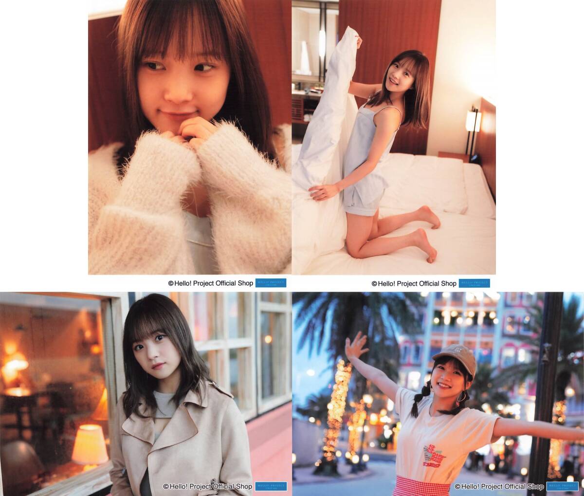 Juice=Juice【稲場愛香】 L判生写真4枚セット『“稲場愛香（Juice=Juice）セカンド写真集「ラヴリネス...」”よりパート6』_画像1