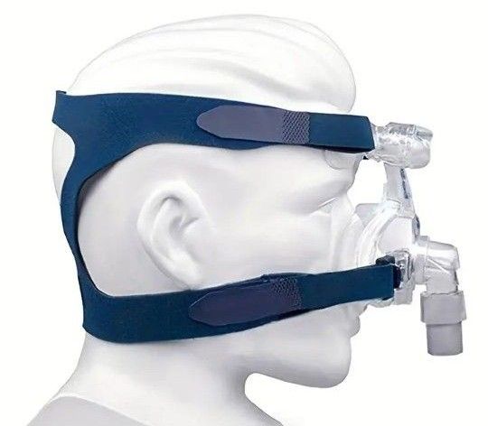 CPAP ヘッドストラップ　ヘッドバンド　ヘッドギア　Resmed Philips ユニバーサルデザイン　替え用　黒