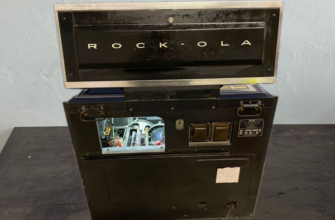 希少！ 通電確認済み ROCK OLA ロックオーラ 469 ジュークボックス レトロ レコード_画像9