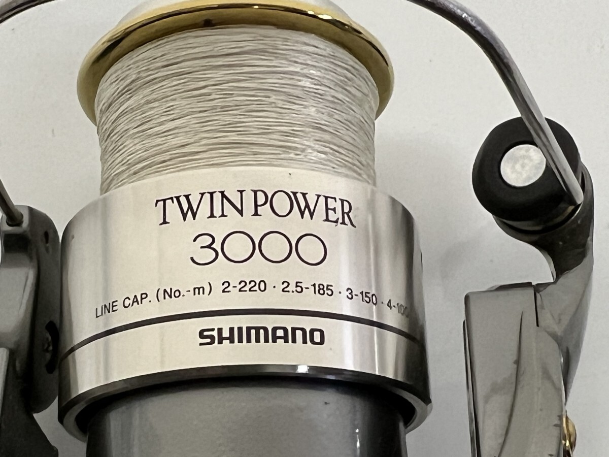 SHIMANO TWIN POWER 3000 スピニングリール シマノ ツインパワー_画像7