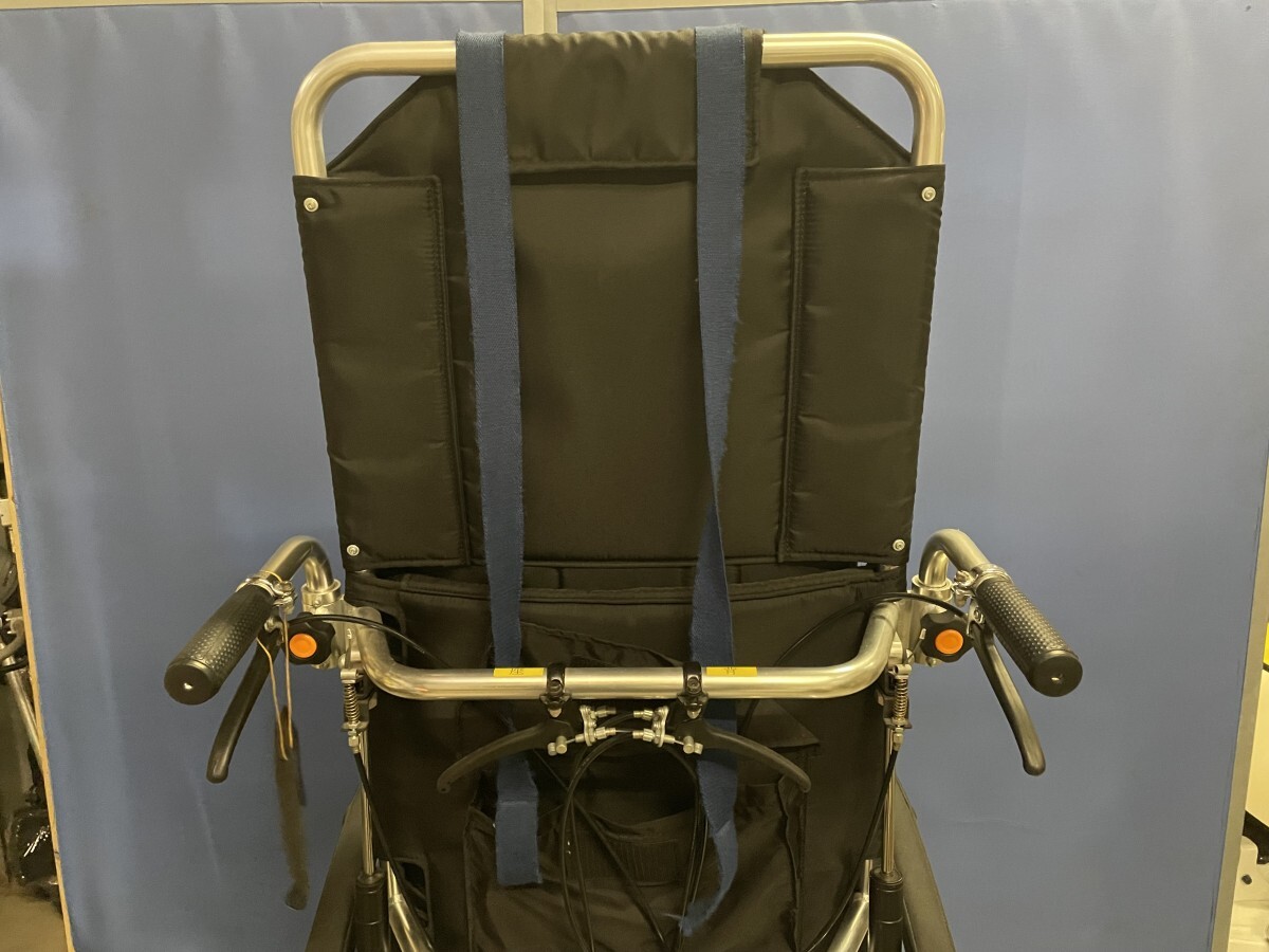 日進医療器 ニッシン NHR-6 スライド式 搭載台装備 ティルト リクライニング 車椅子 介助式の画像6