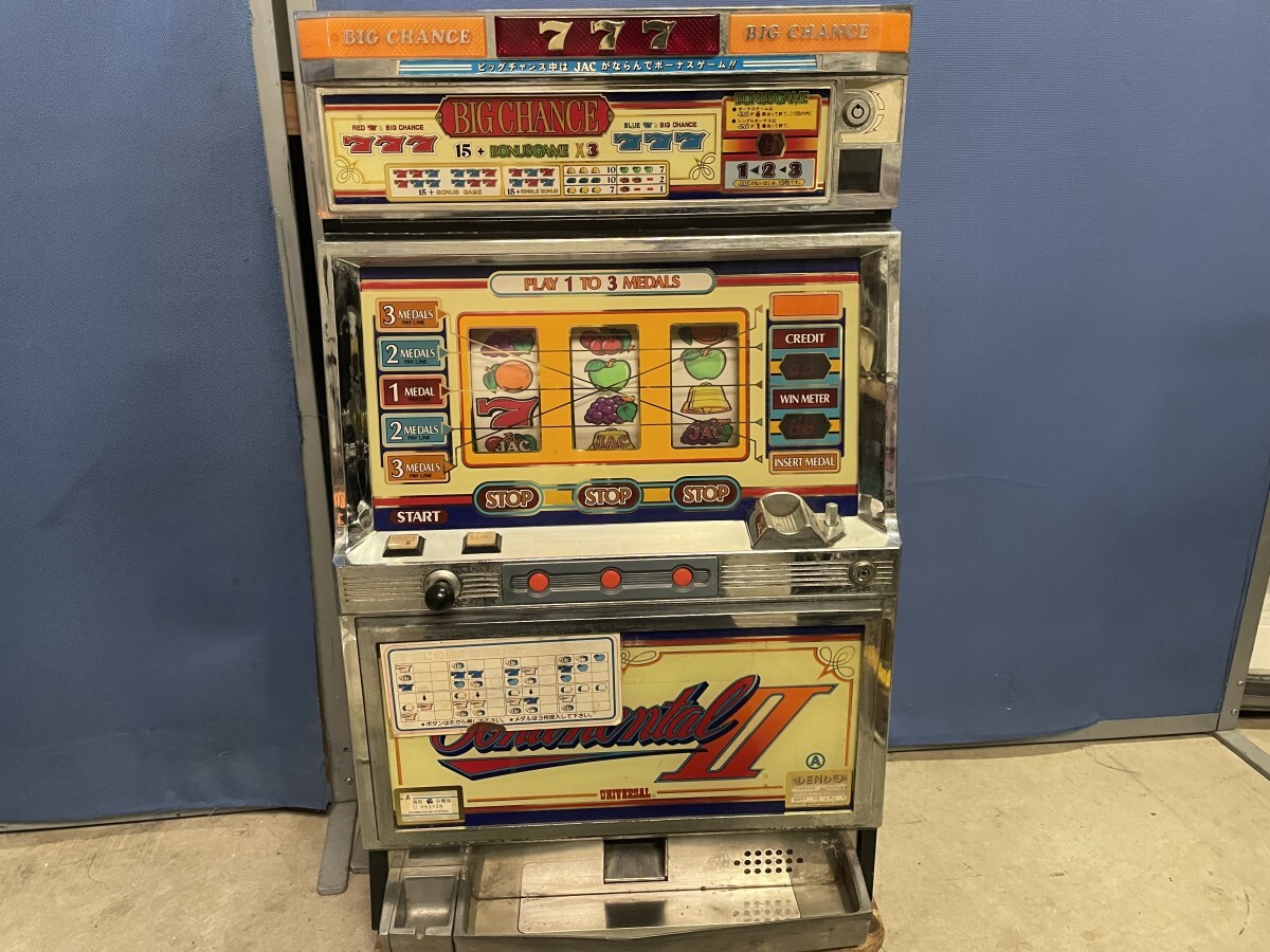コンチネンタル2 コンチⅡ 3号機 ユニバ 実機 ジャンク Yahoo!オークション - 希少 ユニバーサル コンチネンタル2 3号機