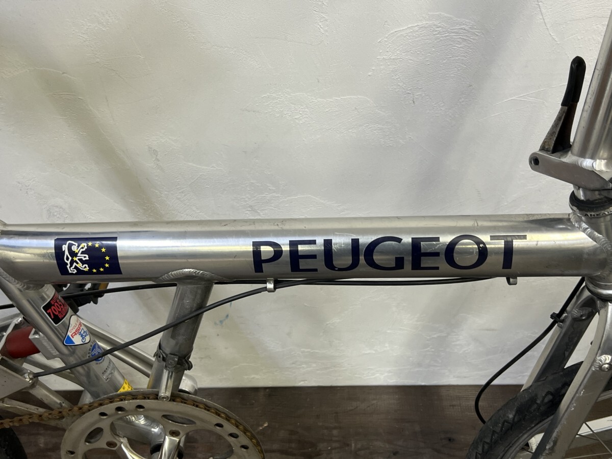 PEUGEOT PACIFIC 18インチ 折り畳み自転車 アルミフレーム プジョー パシフィック 8段変速の画像6