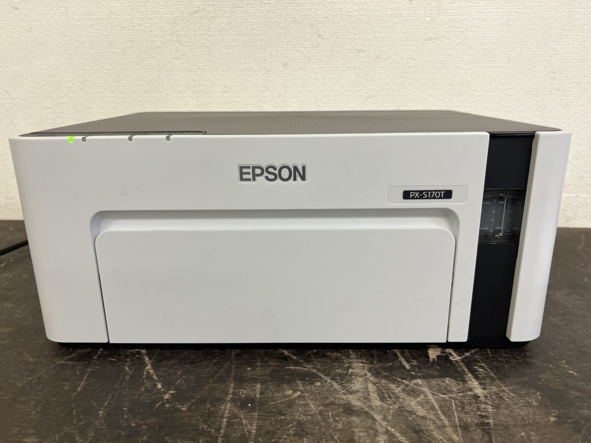 動作確認済み！EPSON エプソン PX-S170T モノクロプリンター A4 無線LAN対応 ビジネスプリンター エコタンク 現状品_画像2
