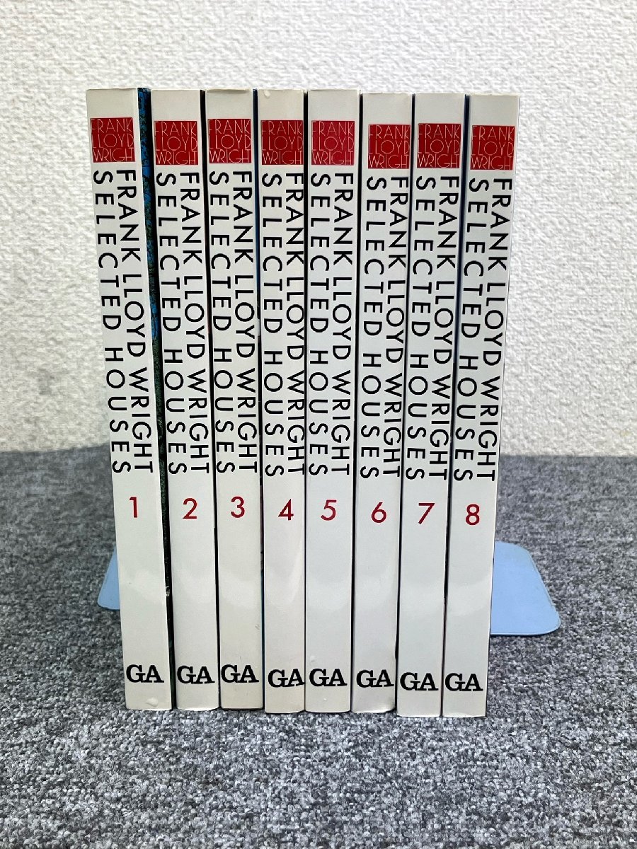 ③ FRANK LLOYD WRIGHT SELECTED HOUSES フランク・ロイド・ライトの住宅 8冊揃 1991年 GA 建築工学 落水荘 タリアセン・ウェスト 他_画像2